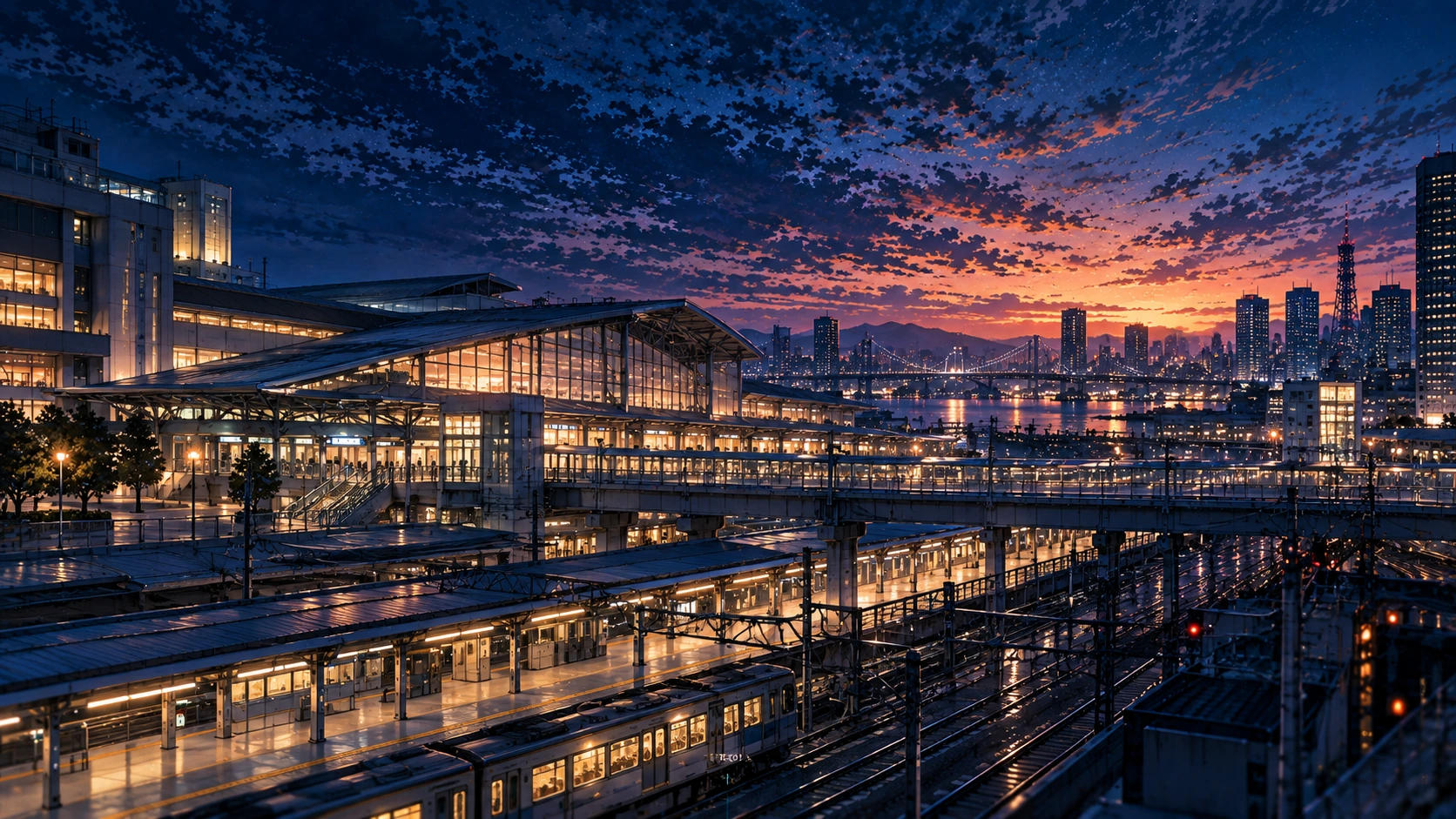 汐凪中央駅